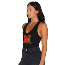 Load image into Gallery viewer, Maryland Terps Black Bodysuit