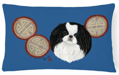 Japanese Chin Fabric Decorative Pillow MH1003PW1216