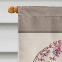 Load image into Gallery viewer, Japanese Chin Wreath of Flowers Flag Canvas House Size MH1009CHF