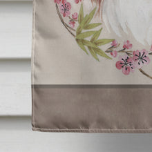 Load image into Gallery viewer, Japanese Chin Wreath of Flowers Flag Canvas House Size MH1009CHF