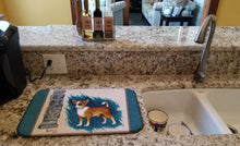 Load image into Gallery viewer, Chihuahua Totem Dish Drying Mat – Absorbent, Artistic Kitchen Essentials MH1011DDM