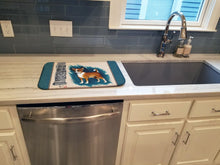 Load image into Gallery viewer, Chihuahua Totem Dish Drying Mat – Absorbent, Artistic Kitchen Essentials MH1011DDM