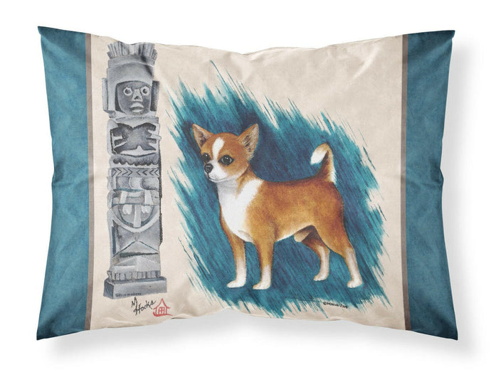 Chihuahua Totem Fabric Standard Pillowcase – Artistic Decorative Front, White Back MH1011PILLOWCASE