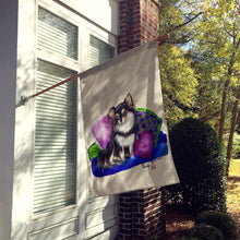 Load image into Gallery viewer, Chihuahua on their couch Flag Canvas House Size MH1012CHF