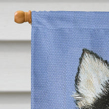Load image into Gallery viewer, Chihuahua in blue Flag Canvas House Size MH1016CHF