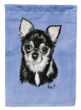 Load image into Gallery viewer, Chihuahua in blue Flag Canvas House Size MH1016CHF