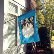 Load image into Gallery viewer, Chihuahua Blue Portrait Flag Canvas House Size MH1029CHF