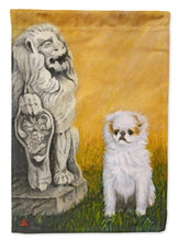 Load image into Gallery viewer, Japanese Chin Omar Garden Flag – Decorative Outdoor Yard Flag MH1032GF