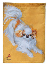 Load image into Gallery viewer, Japanese Chin Red White Play Garden Flag – Decorative Outdoor Yard Flag MH1033GF