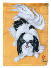 Load image into Gallery viewer, Japanese Chin Black White Play Garden Flag – Decorative Outdoor Yard Flag MH1034GF