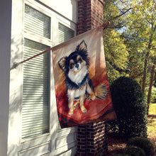 Load image into Gallery viewer, Chihuahua Long Hair Flag Canvas House Size MH1035CHF