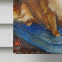 Load image into Gallery viewer, Chihuahua Long Hair Brown Flag Canvas House Size MH1036CHF