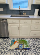 Load image into Gallery viewer, Japanese Chin Ming Vase Machine Washable Memory Foam Mat MH1048RUG