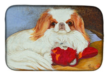 Load image into Gallery viewer, Japanese Chin Pink Gorilla Dish Drying Mat – Absorbent, Artistic Kitchen Essentials MH1049DDM