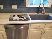 Load image into Gallery viewer, Japanese Chin Impress Dish Drying Mat – Absorbent, Artistic Kitchen Essentials MH1050DDM