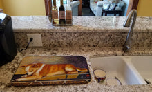 Load image into Gallery viewer, Chihuahua I See Me Dish Drying Mat – Absorbent, Artistic Kitchen Essentials MH1052DDM