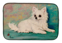 Load image into Gallery viewer, Chihuahua Queen Mother Dish Drying Mat – Absorbent, Artistic Kitchen Essentials MH1057DDM