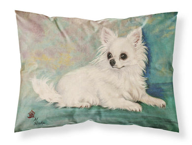 Chihuahua Queen Mother Fabric Standard Pillowcase – Artistic Decorative Front, White Back MH1057PILLOWCASE