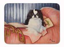 Load image into Gallery viewer, Japanese Chin Reading in Bed Machine Washable Memory Foam Mat MH1058RUG
