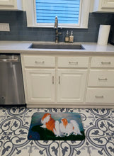 Load image into Gallery viewer, Japanese Chin Standing on my tail Machine Washable Memory Foam Mat MH1059RUG