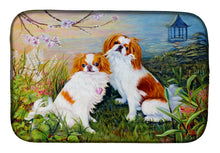 Load image into Gallery viewer, Japanese Chin Wasabi and Ginger Dish Drying Mat – Absorbent, Artistic Kitchen Essentials MH1061DDM