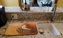 Load image into Gallery viewer, Chihuahua Take me TOO Dish Drying Mat – Absorbent, Artistic Kitchen Essentials MH1063DDM