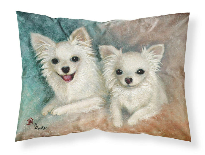 Chihuahua The Siblings Fabric Standard Pillowcase – Artistic Decorative Front, White Back MH1064PILLOWCASE