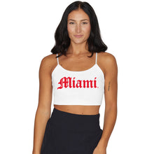 Load image into Gallery viewer, Miami University Old English Spaghetti Tank