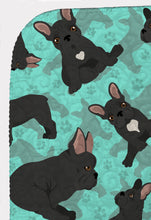 Load image into Gallery viewer, Black French Bulldog Quilted Blanket 50x60