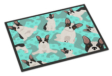 Load image into Gallery viewer, Black and White French Bulldog Doormat - 24x36 Decorative Floor Mat – Indoor/Outdoor Rug with Artistic Flair
