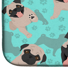 Load image into Gallery viewer, Fawn Pug Dish Drying Mat – Absorbent, Artistic Kitchen Essentials