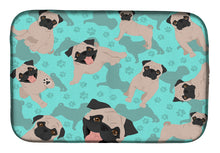 Load image into Gallery viewer, Fawn Pug Dish Drying Mat – Absorbent, Artistic Kitchen Essentials
