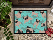 Load image into Gallery viewer, Fawn Pug Doormat - 24x36 Decorative Floor Mat – Indoor/Outdoor Rug with Artistic Flair
