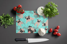 Load image into Gallery viewer, Fawn Pug Glass Cutting Boards – Durable, Decorative Kitchen Art Large