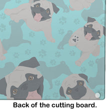Load image into Gallery viewer, Fawn Pug Glass Cutting Boards – Durable, Decorative Kitchen Art Large