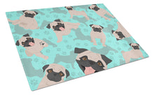 Load image into Gallery viewer, Fawn Pug Glass Cutting Boards – Durable, Decorative Kitchen Art Large