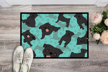 Load image into Gallery viewer, Black Pug Doormat - 24x36 Decorative Floor Mat – Indoor/Outdoor Rug with Artistic Flair