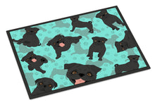 Load image into Gallery viewer, Black Pug Doormat - 24x36 Decorative Floor Mat – Indoor/Outdoor Rug with Artistic Flair