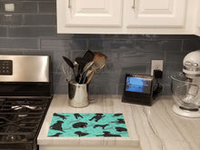 Load image into Gallery viewer, Black Labrador Retriever Glass Cutting Boards – Durable, Decorative Kitchen Art Large