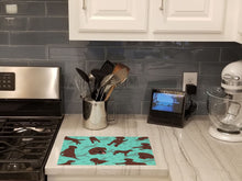 Load image into Gallery viewer, Chocolate Labrador Retriever Glass Cutting Boards – Durable, Decorative Kitchen Art Large
