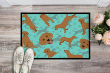 Load image into Gallery viewer, Red Fox Labrador Retriever Doormat - 24x36 Decorative Floor Mat – Indoor/Outdoor Rug with Artistic Flair