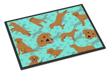 Load image into Gallery viewer, Red Fox Labrador Retriever Doormat - 24x36 Decorative Floor Mat – Indoor/Outdoor Rug with Artistic Flair