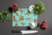 Load image into Gallery viewer, Red Fox Labrador Retriever Glass Cutting Boards – Durable, Decorative Kitchen Art Large