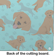 Load image into Gallery viewer, Red Fox Labrador Retriever Glass Cutting Boards – Durable, Decorative Kitchen Art Large