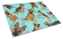 Load image into Gallery viewer, German Shepherd Glass Cutting Boards – Durable, Decorative Kitchen Art Large