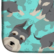 Load image into Gallery viewer, Schnauzer Dish Drying Mat – Absorbent, Artistic Kitchen Essentials