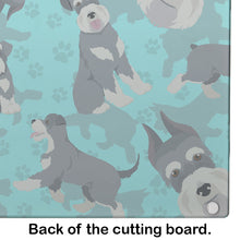 Load image into Gallery viewer, Schnauzer Glass Cutting Boards – Durable, Decorative Kitchen Art Large