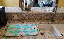 Load image into Gallery viewer, Westie Dish Drying Mat – Absorbent, Artistic Kitchen Essentials
