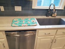 Load image into Gallery viewer, Westie Dish Drying Mat – Absorbent, Artistic Kitchen Essentials