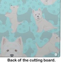 Load image into Gallery viewer, Westie Glass Cutting Boards – Durable, Decorative Kitchen Art Large